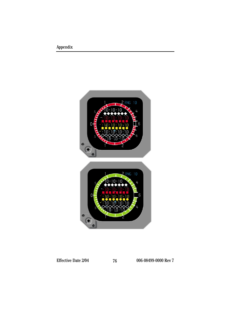 Ta/vsi lamp test | BendixKing CAS 67A TCAS II User Manual | Page 78 / 86