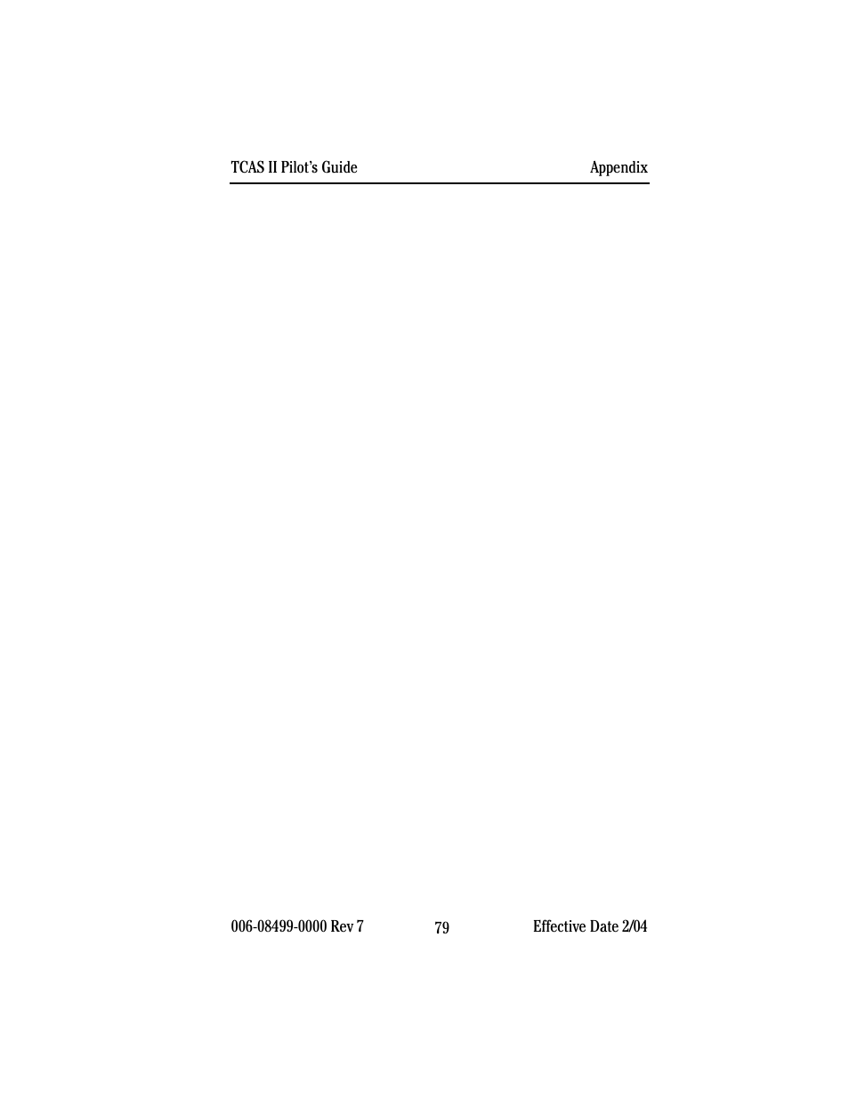 BendixKing CAS 67A TCAS II User Manual | Page 81 / 86