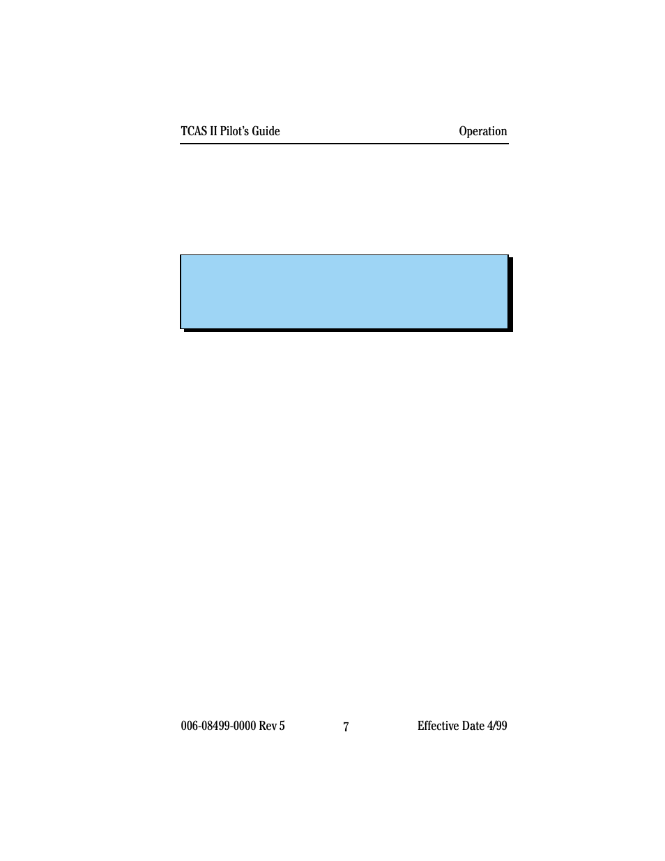 Tcas ii operation | BendixKing CAS 67A TCAS II User Manual | Page 9 / 86