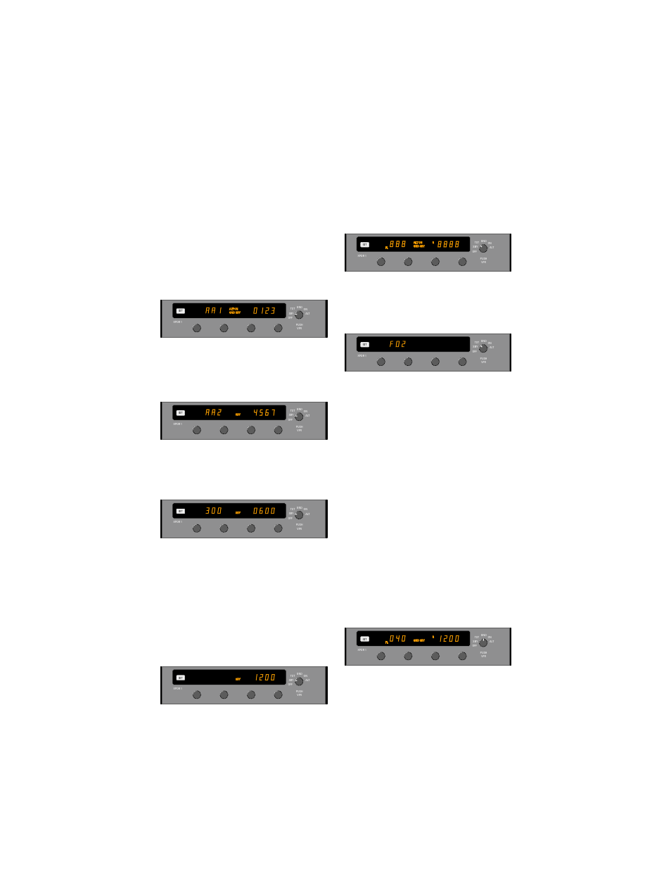 Function selector | BendixKing CNI 5000 User Manual | Page 14 / 17