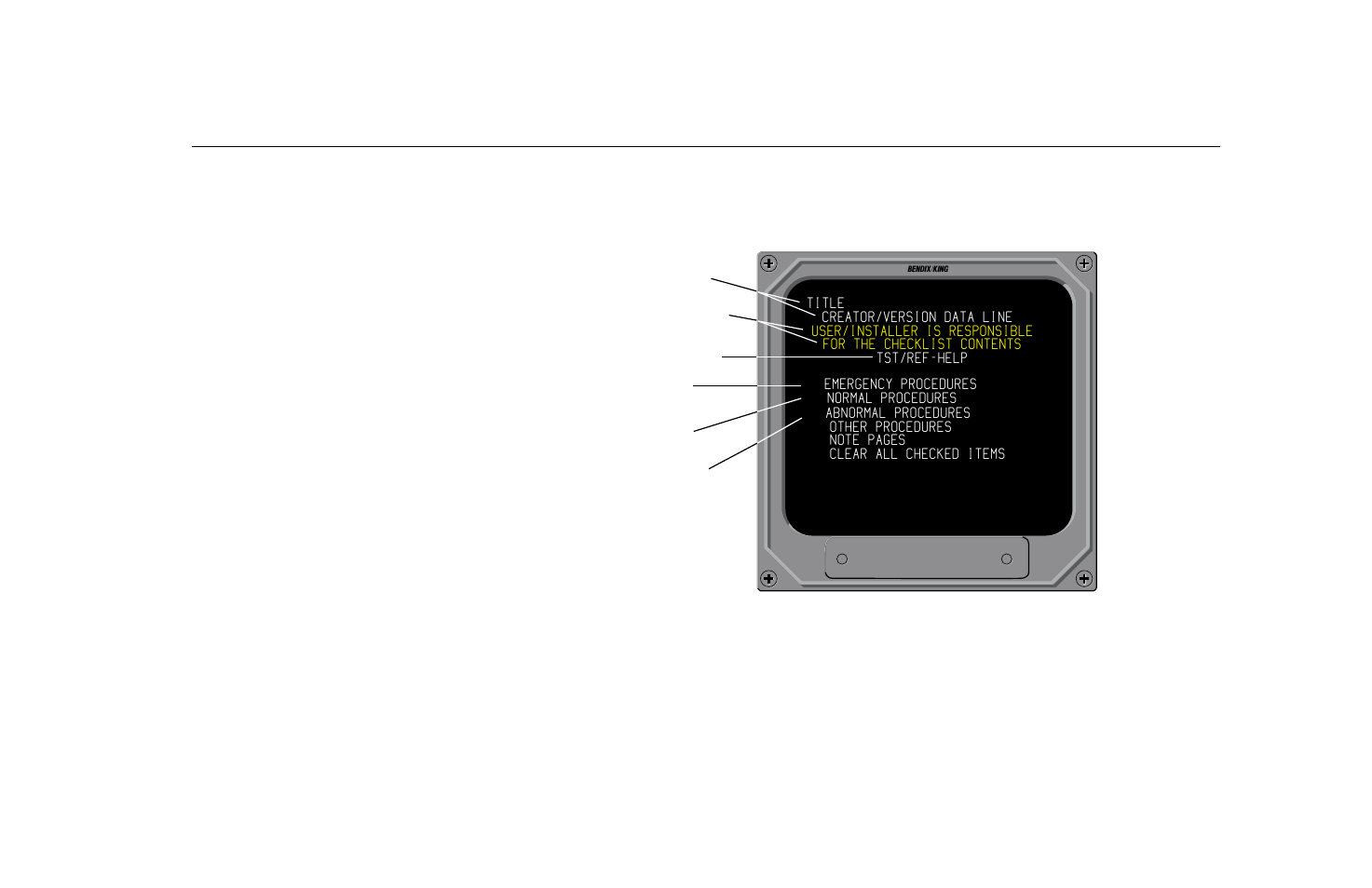 BendixKing SG 465 System EFS 50 User Manual | Page 146 / 177
