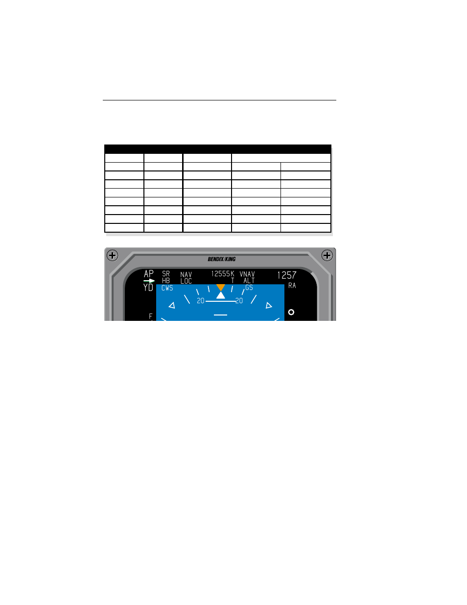 Ap yd 1257 | BendixKing SG 465 System EFS 50 User Manual | Page 98 / 177