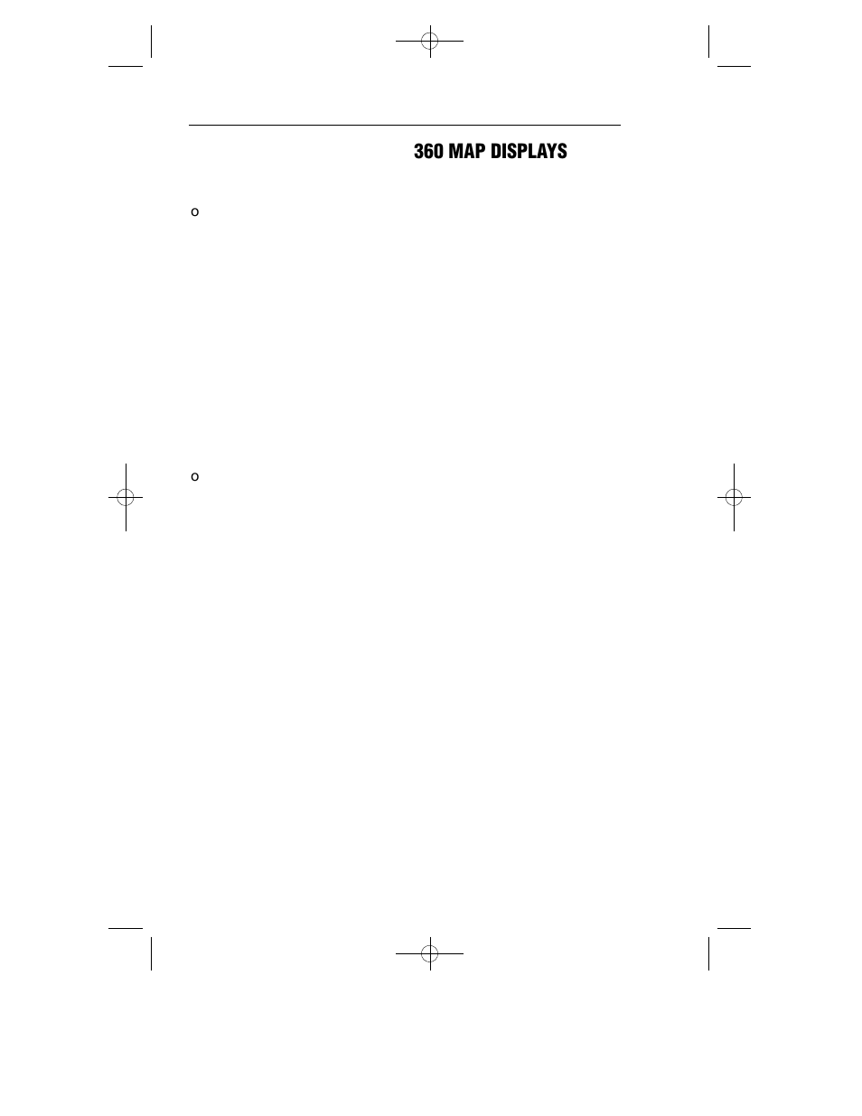 360 map displays | BendixKing SG 465 System EFS 40/50 User Manual | Page 109 / 232