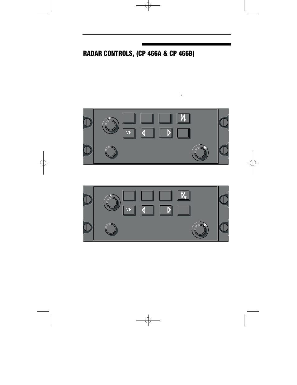 Section 2.3, Radar operation | BendixKing SG 465 System EFS 40/50 User Manual | Page 79 / 232