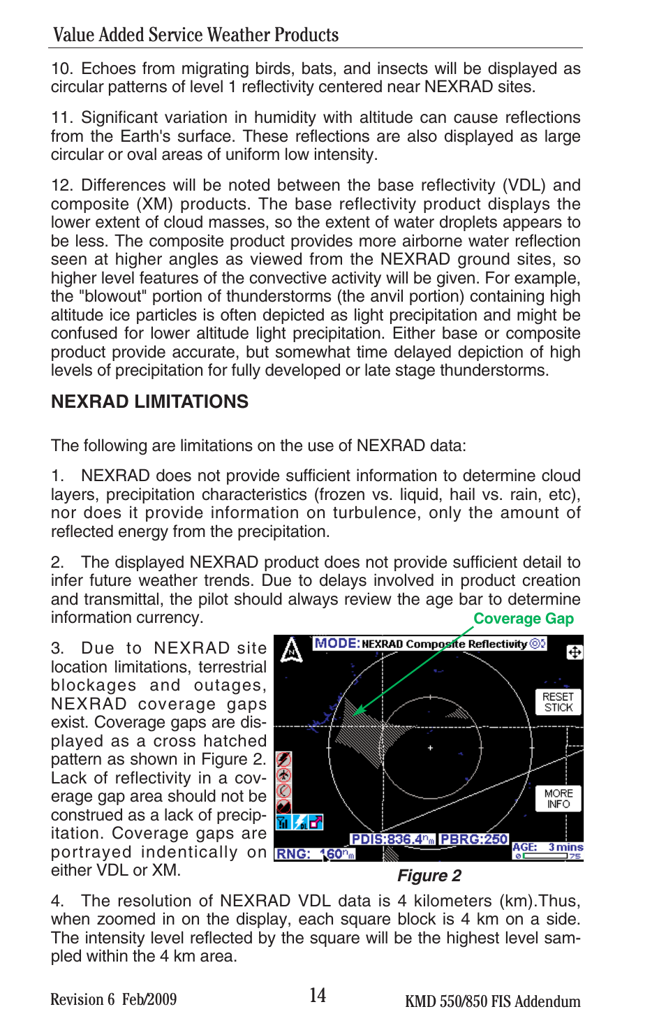 Value added service weather products | BendixKing KMD 540 - Addendum System KMD 850 User Manual | Page 27 / 136