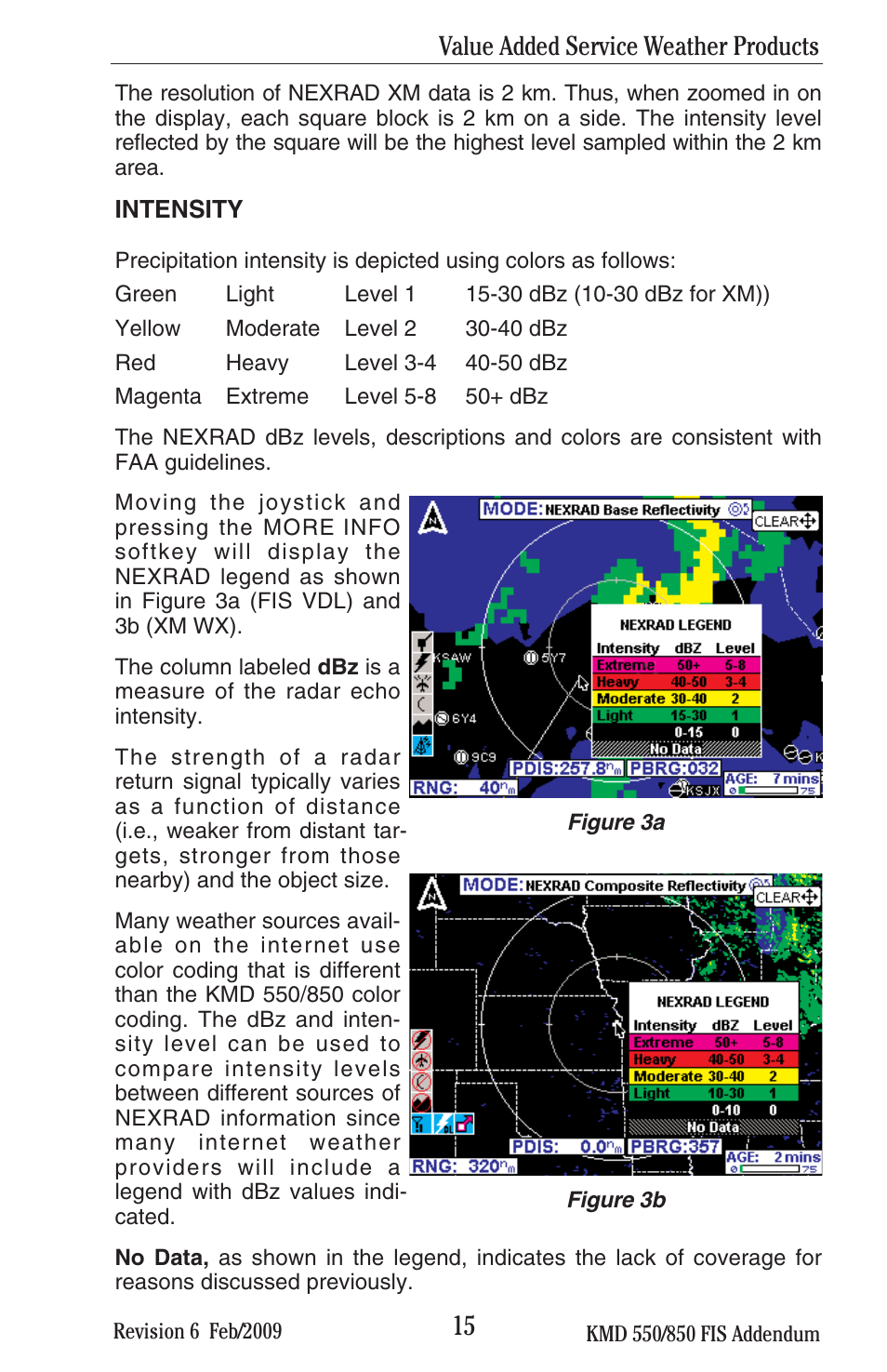 Value added service weather products | BendixKing KMD 540 - Addendum System KMD 850 User Manual | Page 28 / 136