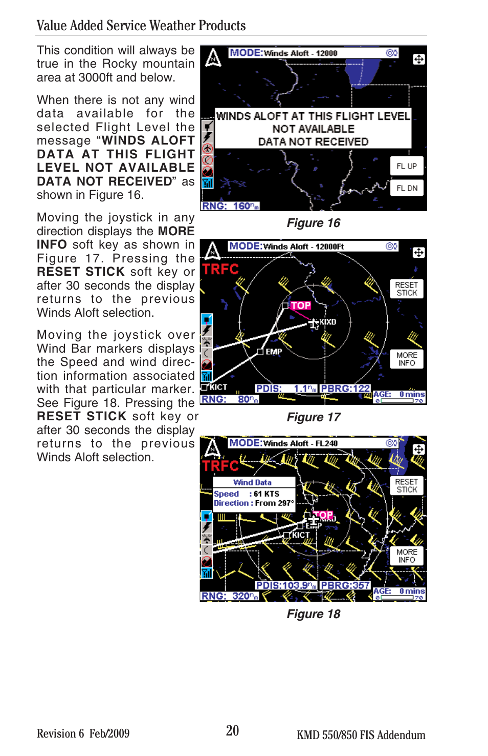 Value added service weather products | BendixKing KMD 540 - Addendum System KMD 850 User Manual | Page 33 / 136