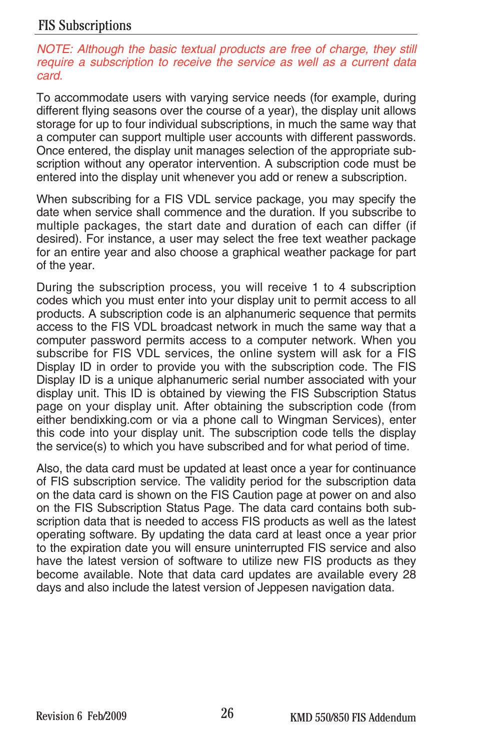 BendixKing KMD 540 - Addendum System KMD 850 User Manual | Page 39 / 136