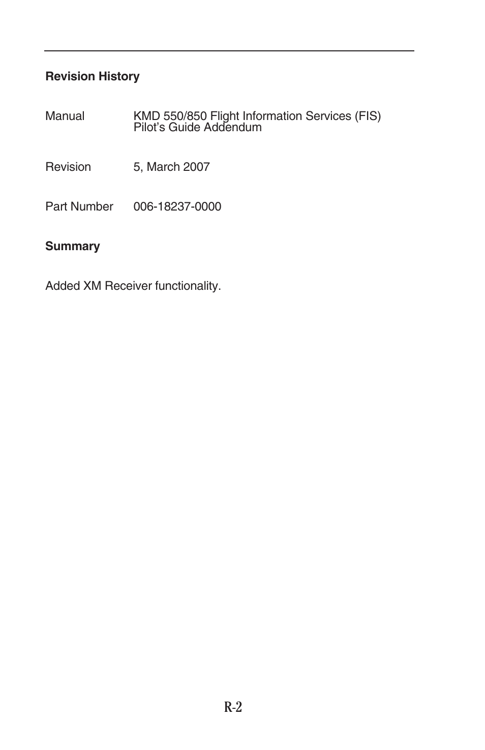 BendixKing KMD 540 - Addendum System KMD 850 User Manual | Page 4 / 136