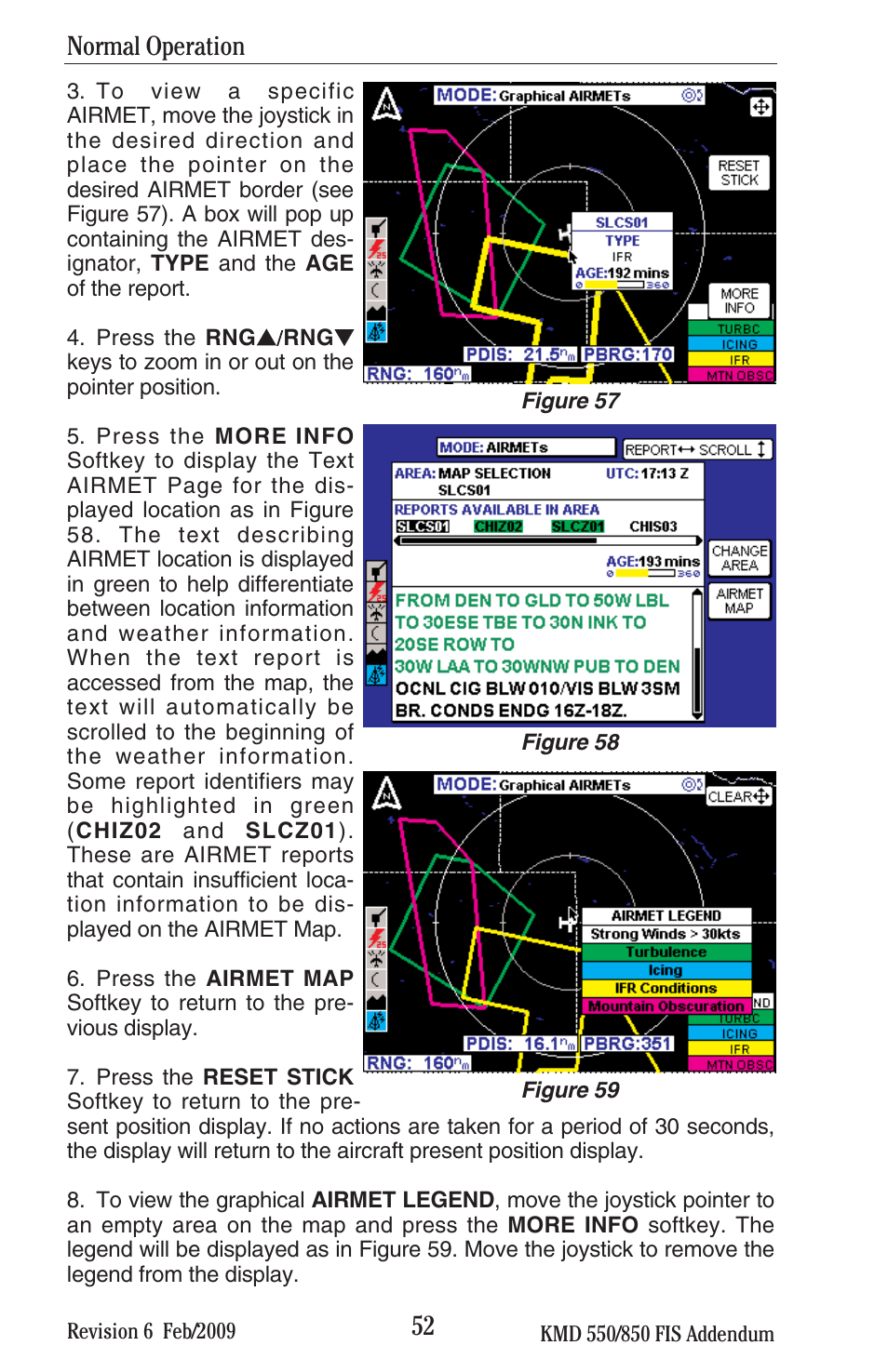 Normal operation | BendixKing KMD 540 - Addendum System KMD 850 User Manual | Page 65 / 136