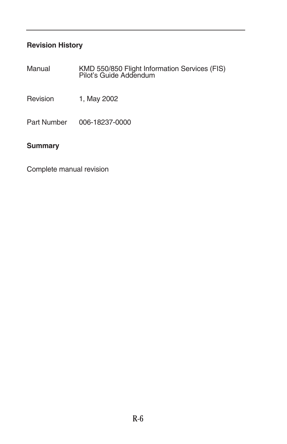 BendixKing KMD 540 - Addendum System KMD 850 User Manual | Page 8 / 136
