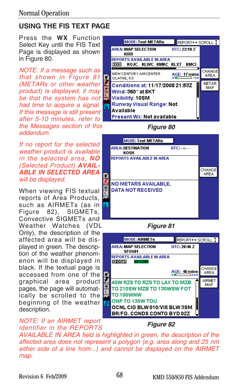 BendixKing KMD 540 - Addendum System KMD 850 User Manual | Page 81 / 136