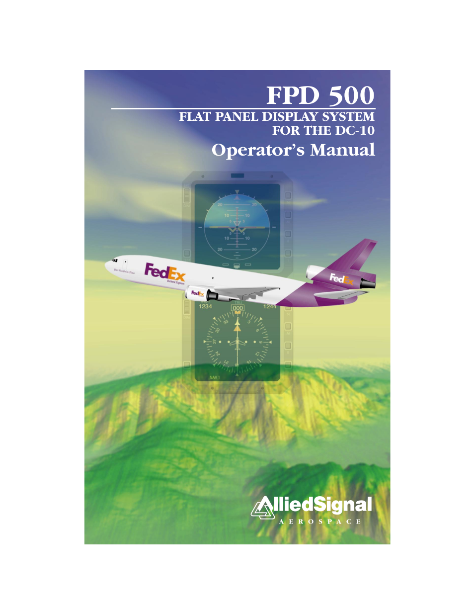 BendixKing FPI 3501B System FPD 500 User Manual | 65 pages