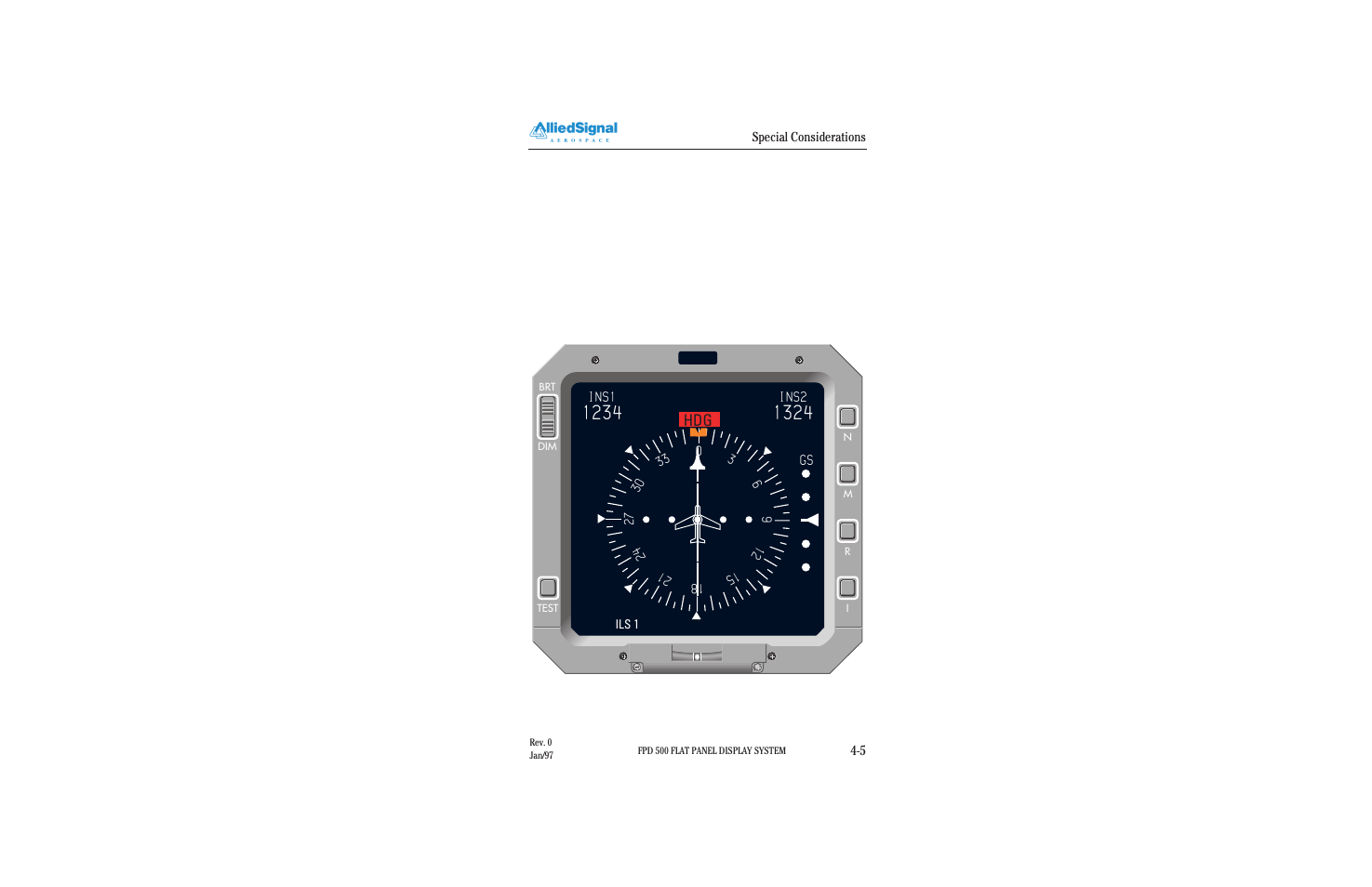 BendixKing FPI 3501B System FPD 500 User Manual | Page 43 / 65