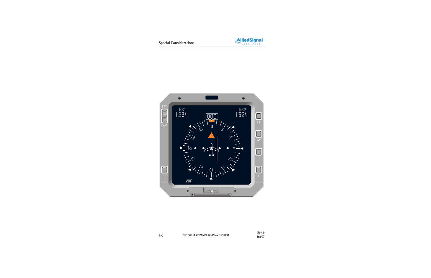 BendixKing FPI 3501B System FPD 500 User Manual | Page 44 / 65