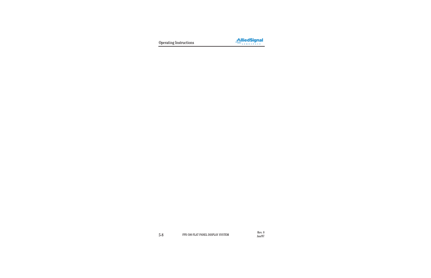 BendixKing FPI 3501B System FPD 500 User Manual | Page 52 / 65