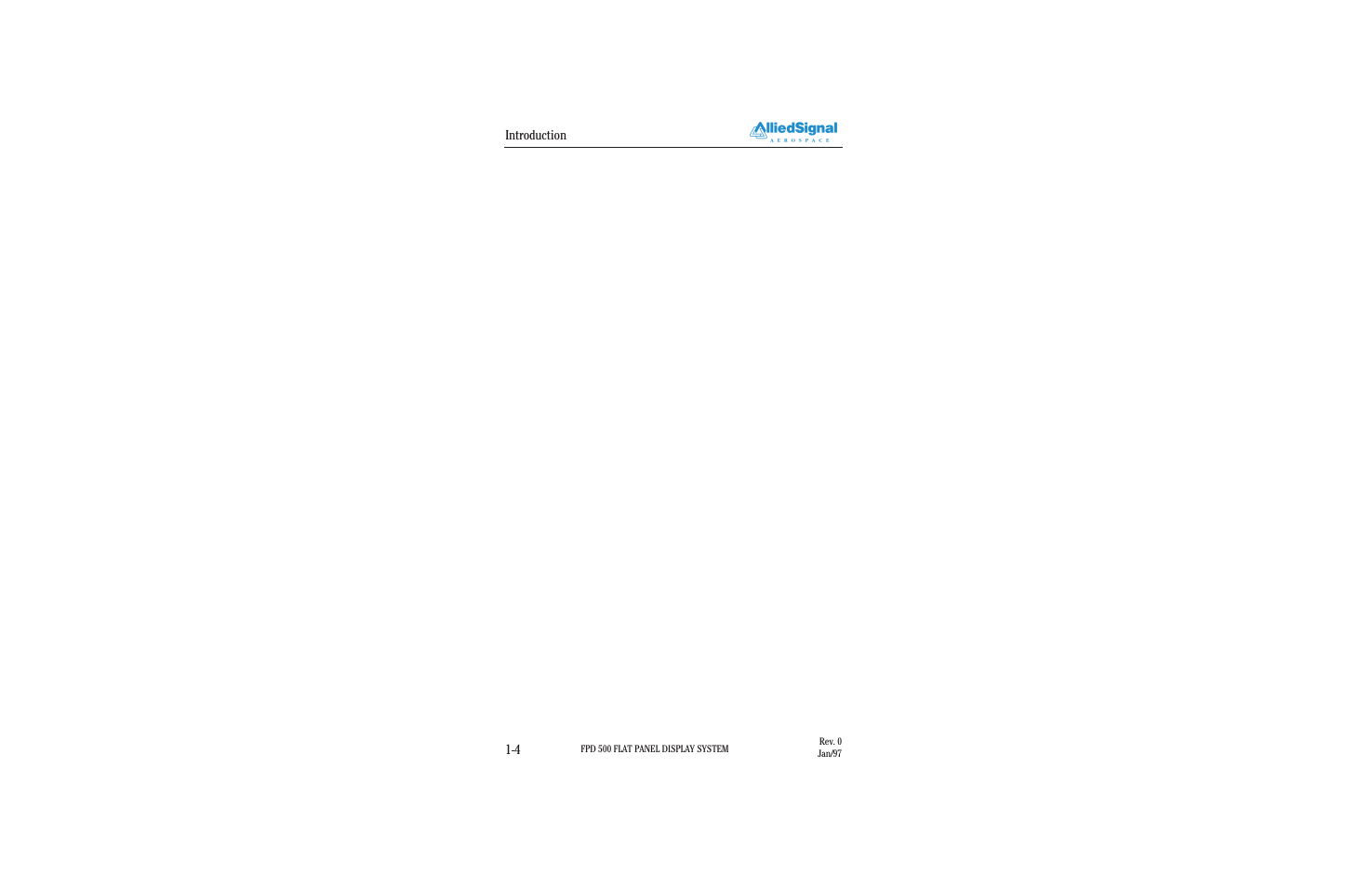 BendixKing FPI 3501B System FPD 500 User Manual | Page 8 / 65