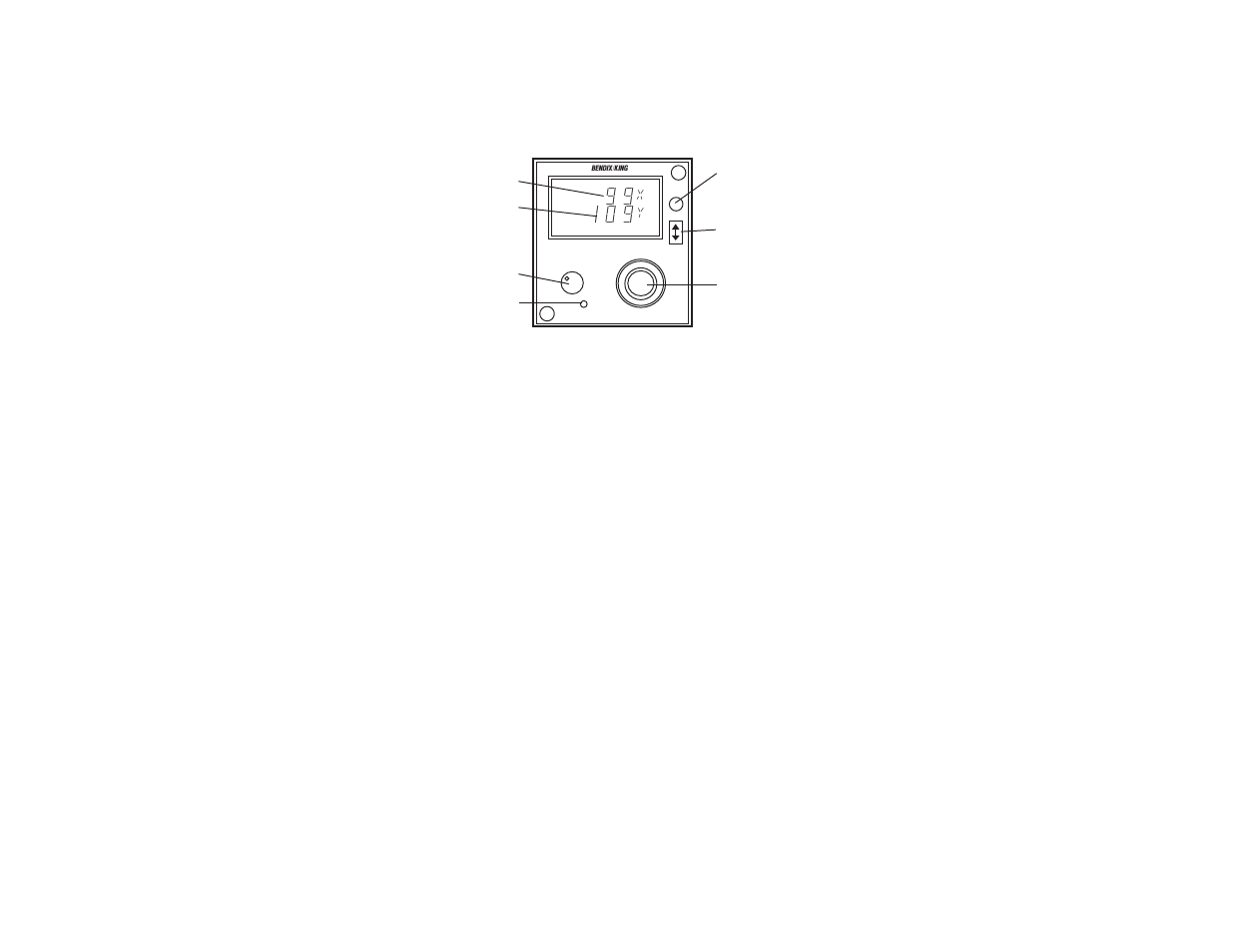 Kfs 579a nav/tacan control unit | BendixKing KXP 756 User Manual | Page 21 / 50