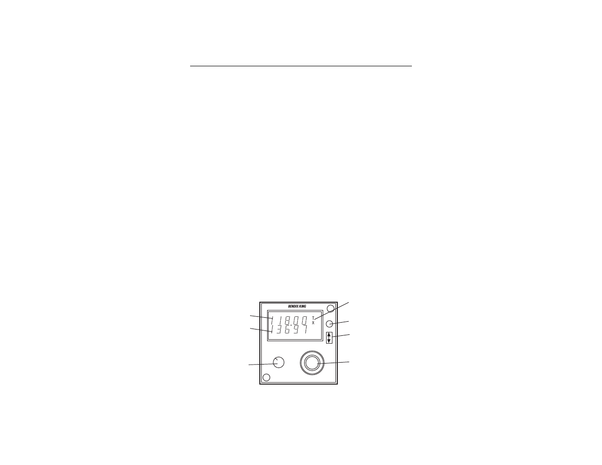 Vhf comm, Kfs 598 operating procedures, Kfs 598 | BendixKing KXP 756 User Manual | Page 3 / 50
