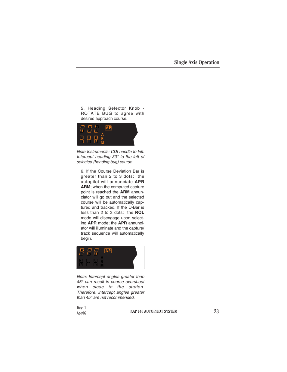 BendixKing KAP 140 User Manual | Page 31 / 102