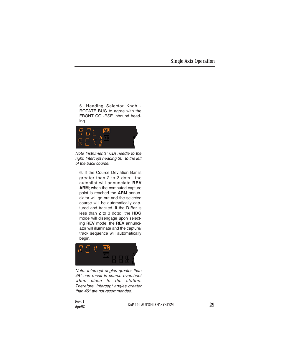 BendixKing KAP 140 User Manual | Page 37 / 102