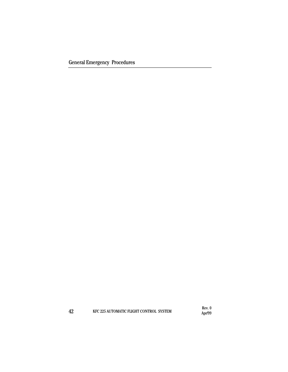 BendixKing KI 525A System KFC 225 User Manual | Page 40 / 42
