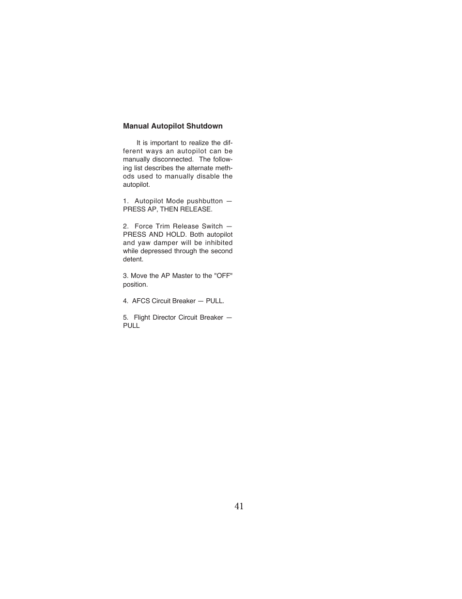 BendixKing KFC 500 User Manual | Page 42 / 67