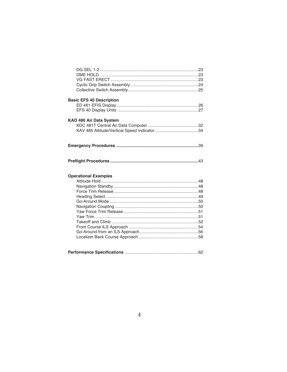 BendixKing KFC 500 User Manual | Page 5 / 67