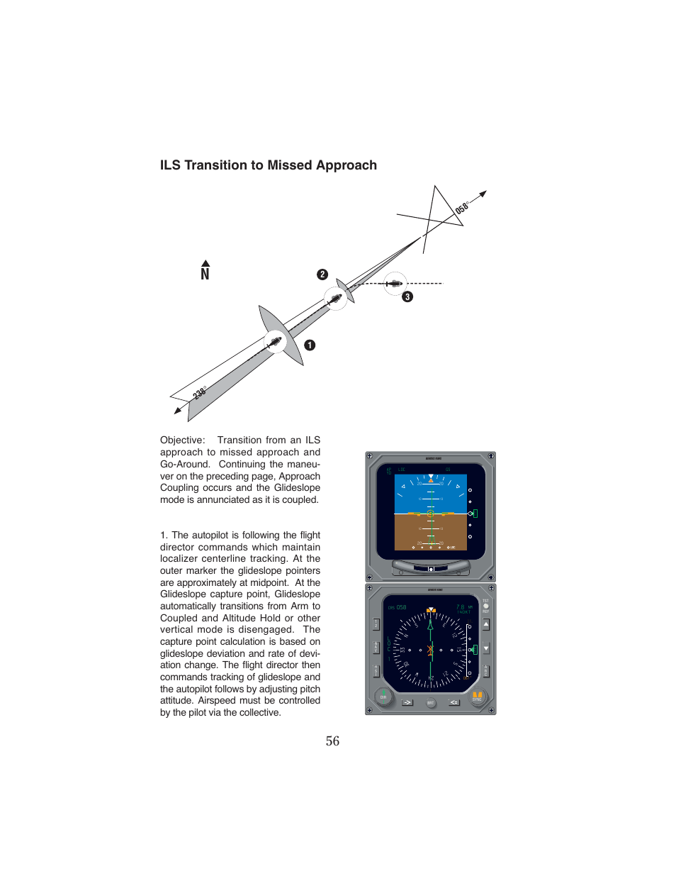 Ils transition to missed approach | BendixKing KFC 500 User Manual | Page 59 / 67