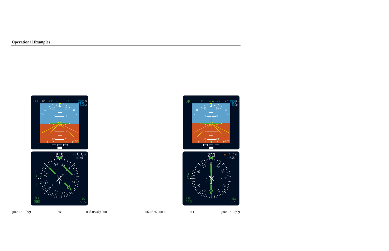Operational examples | BendixKing KFC 500 User Manual | Page 40 / 44