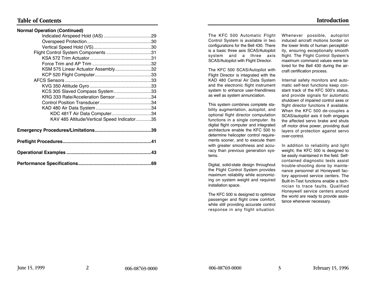 BendixKing KFC 500 User Manual | Page 6 / 44