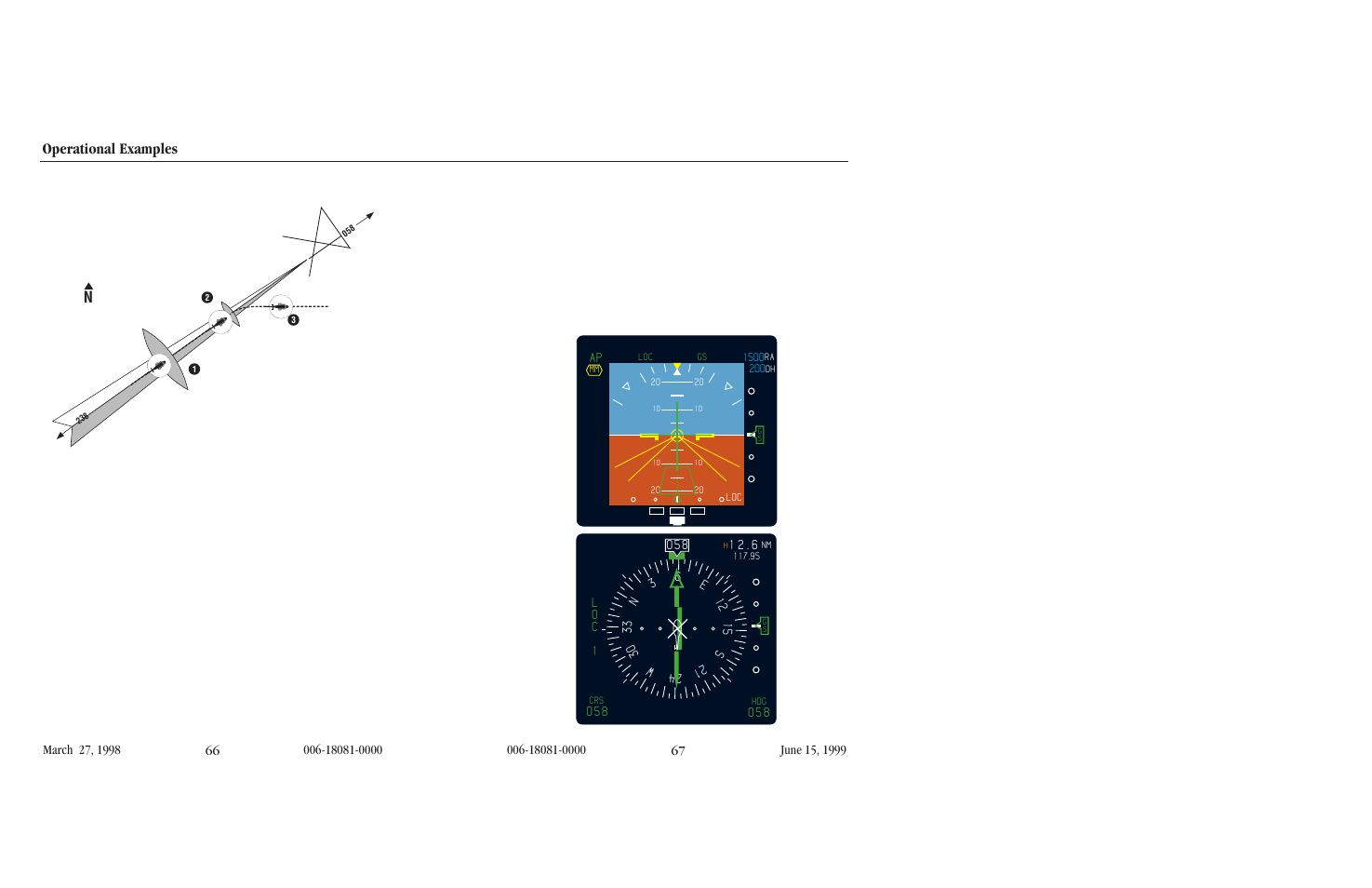 Ils approach, Operational examples | BendixKing KFC 500 User Manual | Page 38 / 45