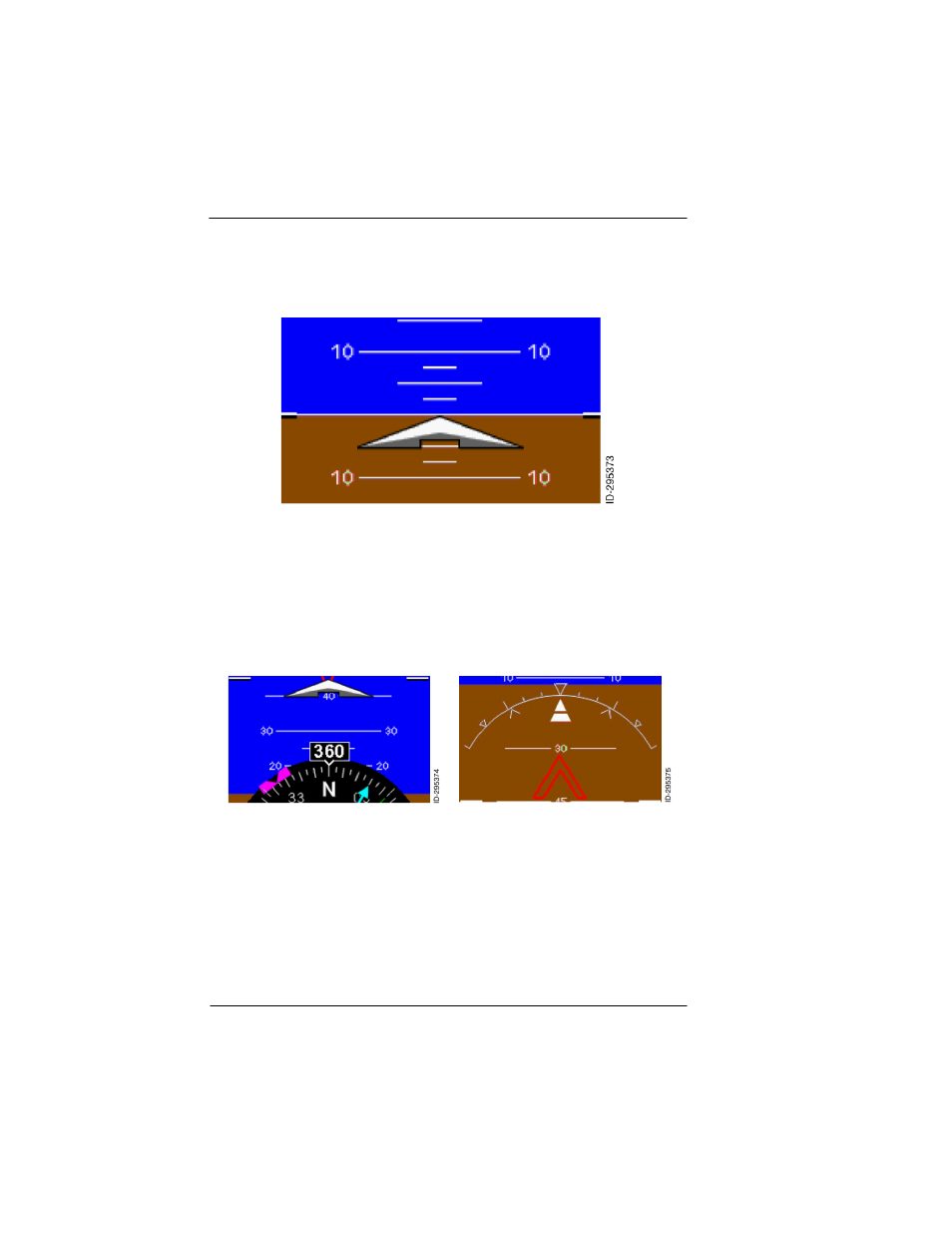 Artificial horizon, Artificial horizon -2, Figure 3-2: artificial horizon | BendixKing KFD 840 User Manual | Page 36 / 101