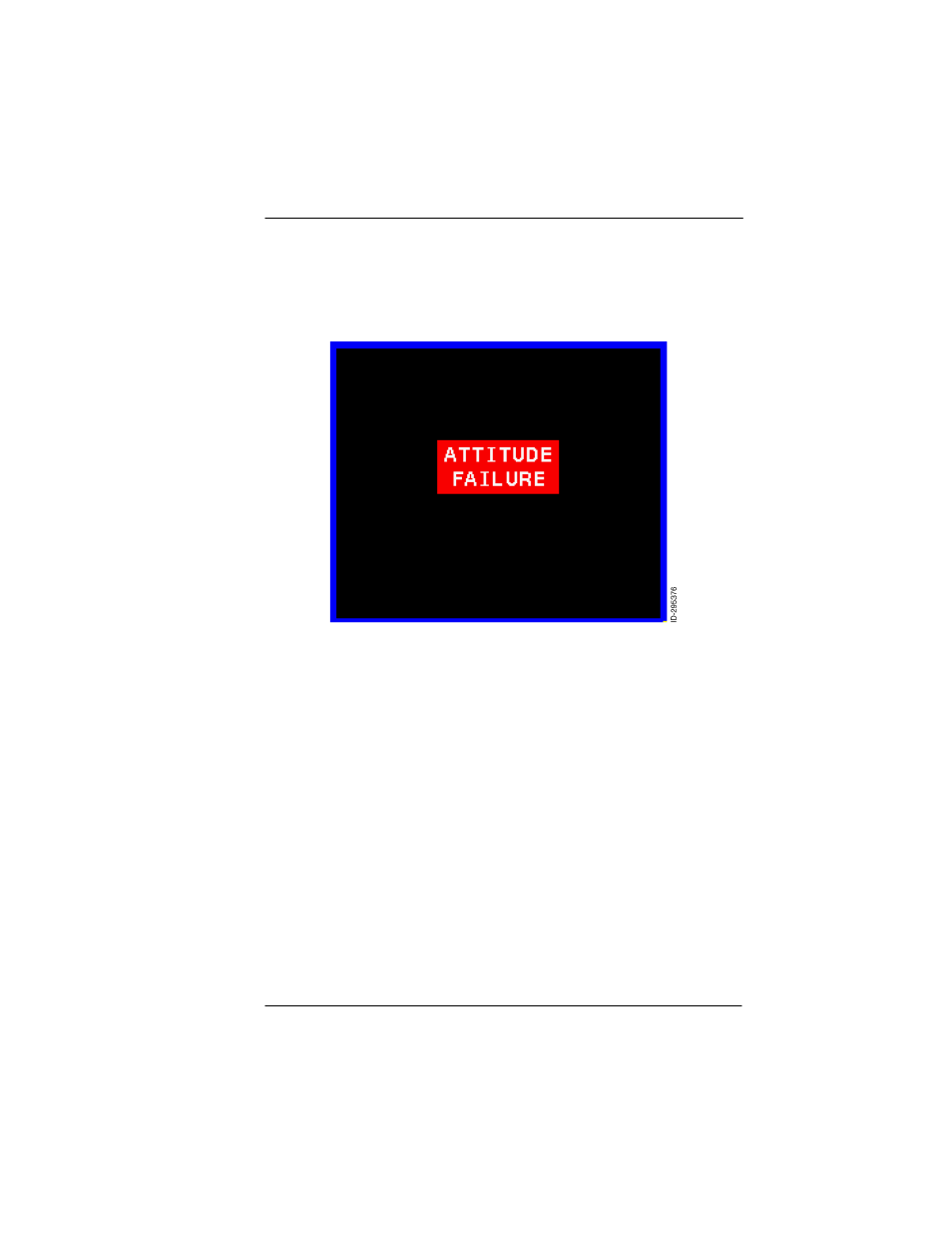 Figure 3-4: attitude failure indication | BendixKing KFD 840 User Manual | Page 37 / 101