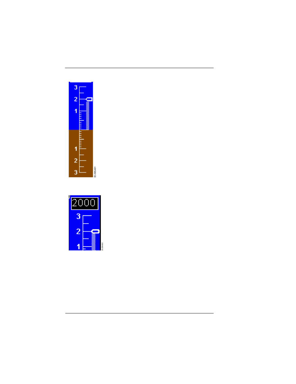 Vertical speed scale and pointer, Vertical speed digital readout, Vertical speed scale and pointer -2 | Vertical speed digital readout -2 | BendixKing KFD 840 User Manual | Page 60 / 101