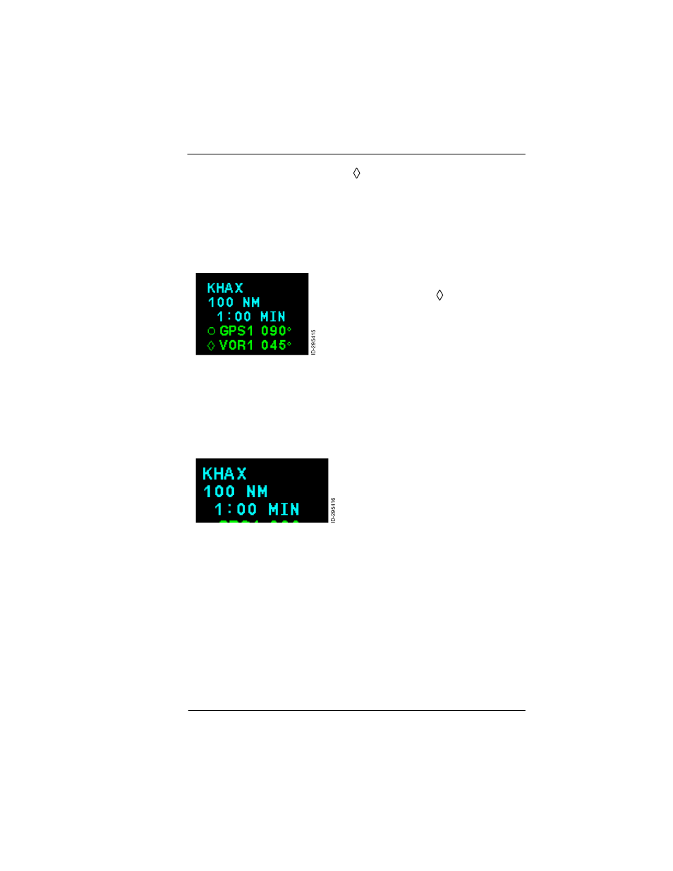 Bearing pointer source, Gps identifier and distance, Bearing pointer source -7 | Gps identifier and distance -7 | BendixKing KFD 840 User Manual | Page 69 / 101