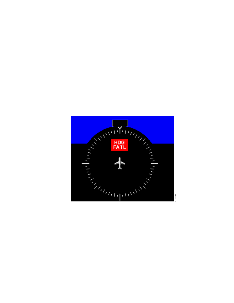 In-flight restart -4, Figure 11-3: heading fail | BendixKing KFD 840 User Manual | Page 93 / 101