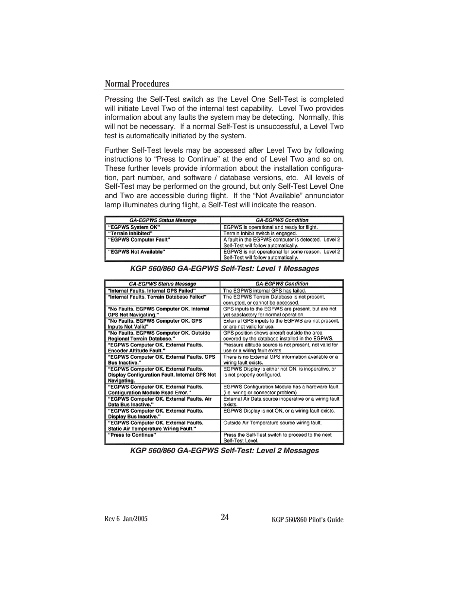 BendixKing KGP 860 User Manual | Page 28 / 37