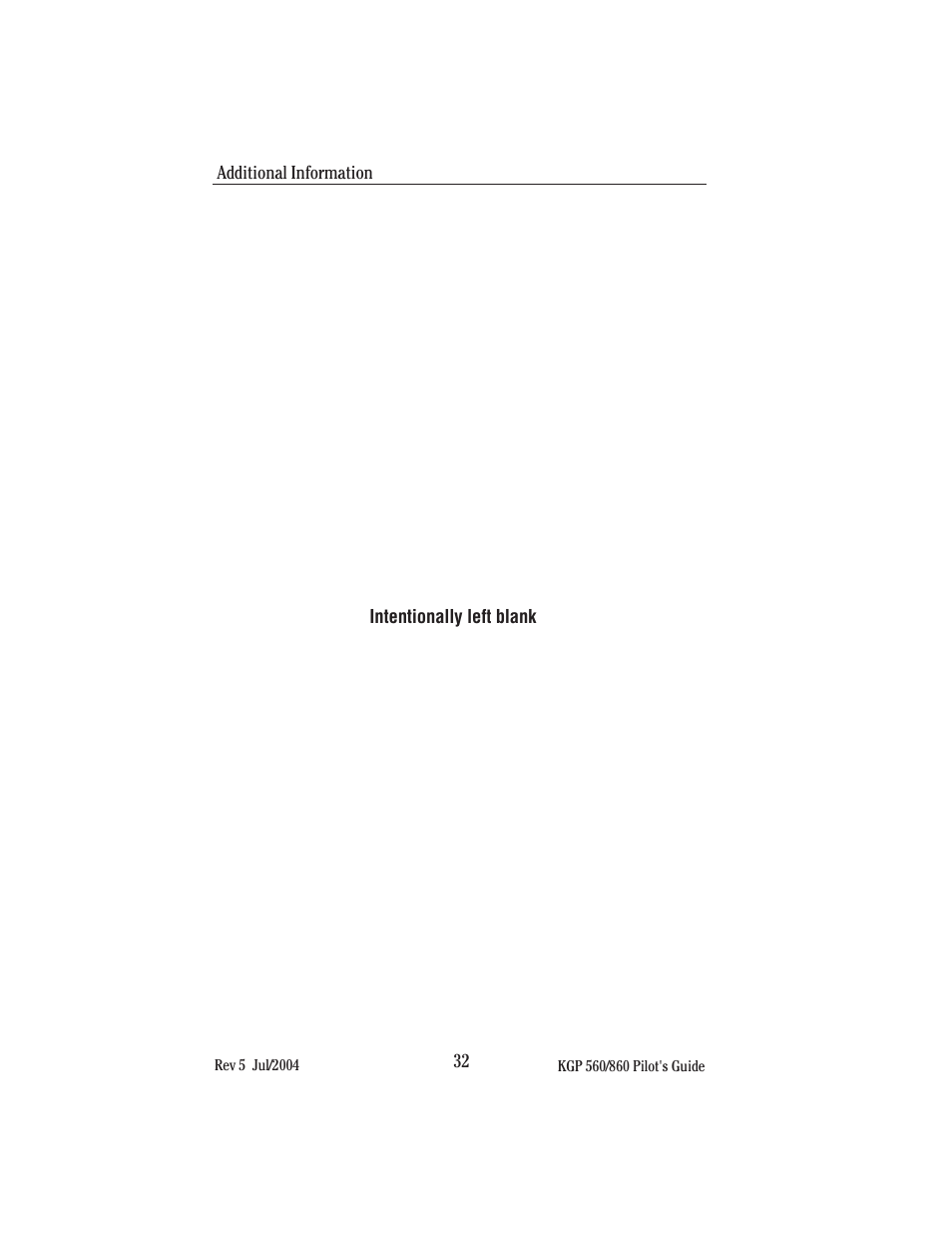 BendixKing KGP 860 User Manual | Page 36 / 37