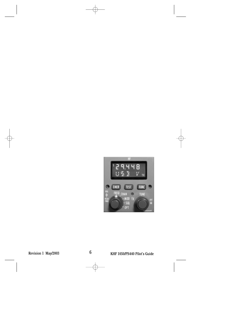 Semi-duplex direct tuning | BendixKing PS440 System KHF 1050 User Manual | Page 10 / 33