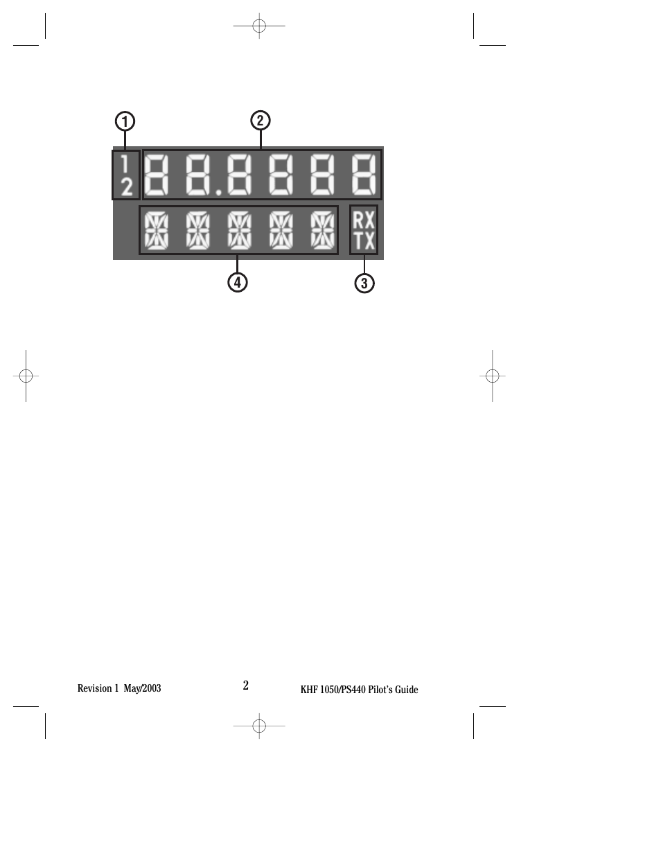 Display, Ps440 operation, On/off/volume | BendixKing PS440 System KHF 1050 User Manual | Page 6 / 33