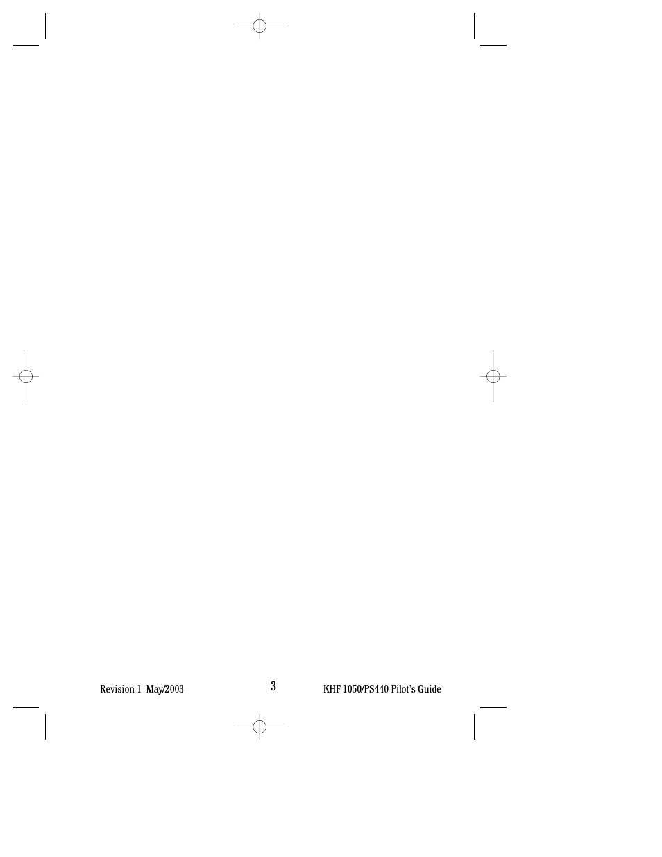 Fail mode, Squelch | BendixKing PS440 System KHF 1050 User Manual | Page 7 / 33