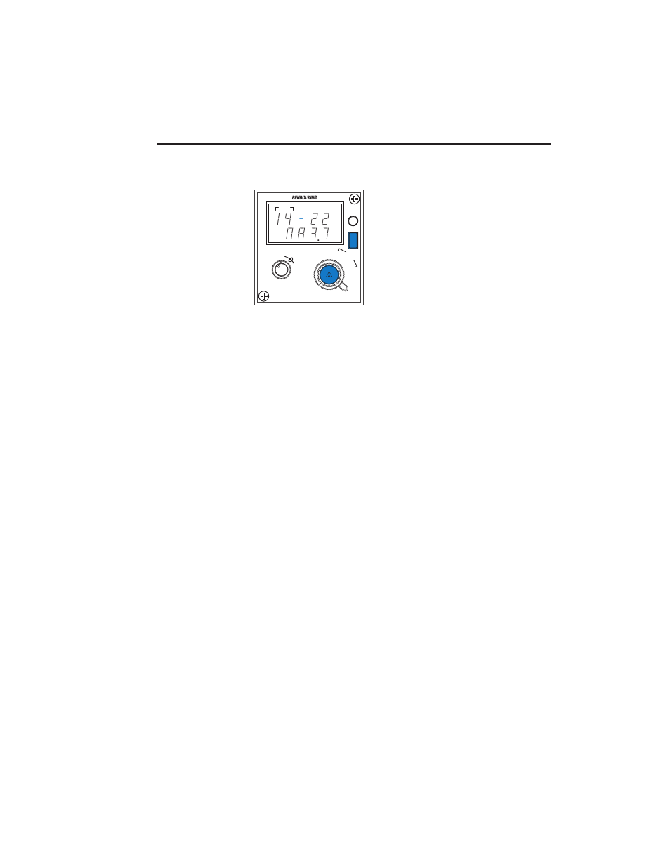 Operation 3-70, Figure 3-82 clarifier | BendixKing KHF 990 User Manual | Page 107 / 202