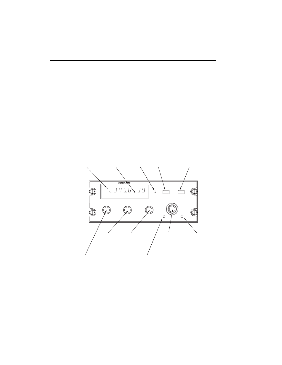 Kcu 951 control display unit, Description 2-5 | BendixKing KHF 990 User Manual | Page 30 / 202