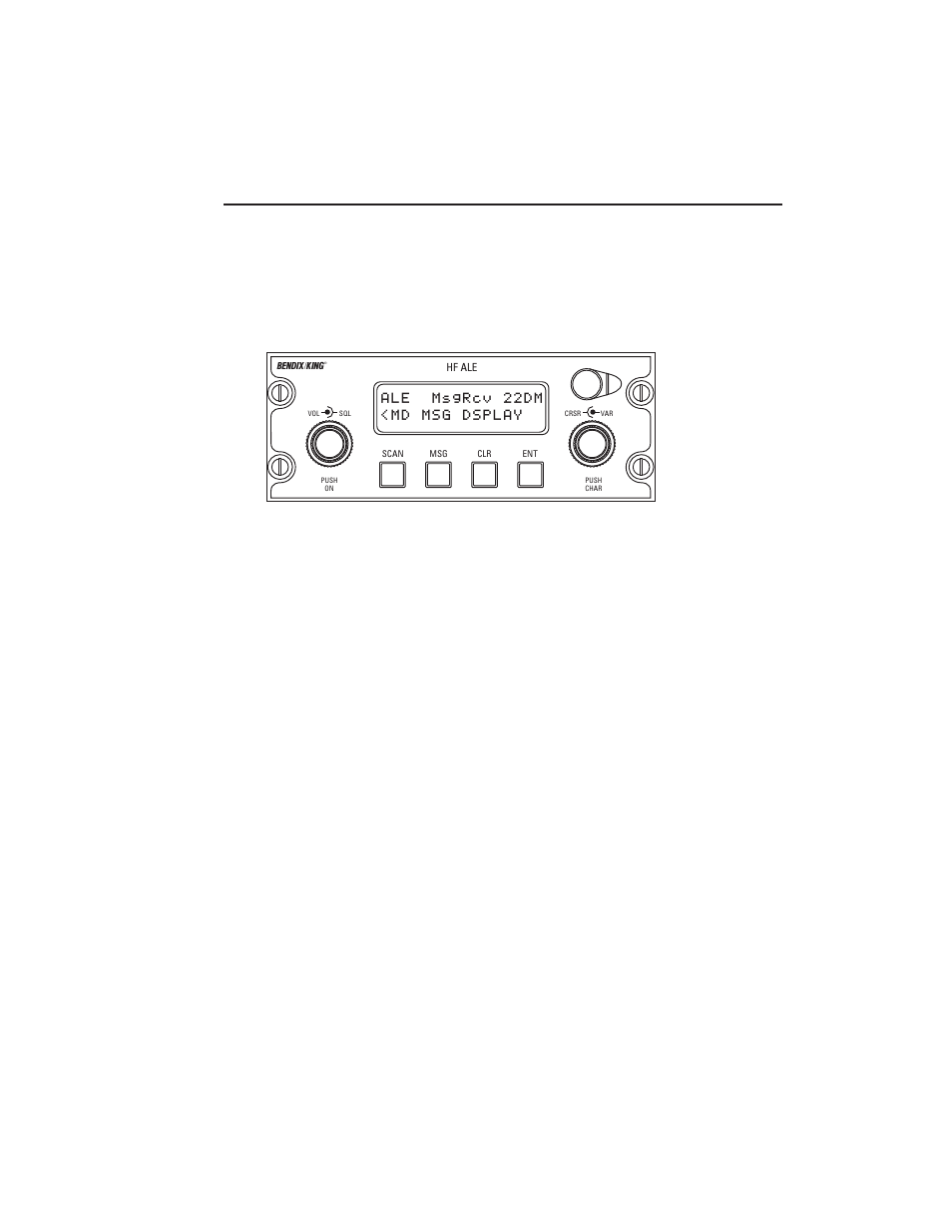 Operation 3-8, Kcu 1051 display and control operation | BendixKing KHF 990 User Manual | Page 45 / 202