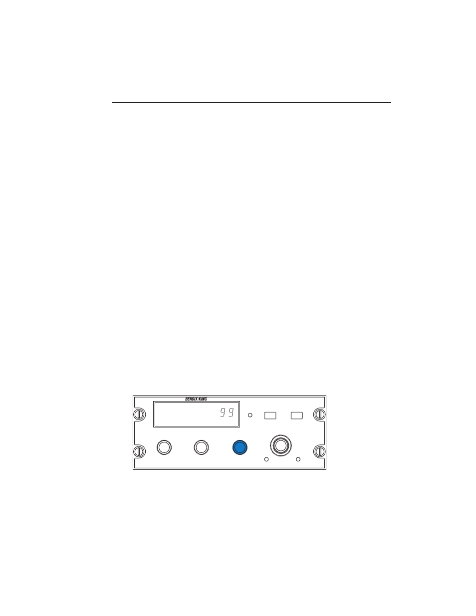 Kcu 951 control display unit operation, Kcu 951 controls, Operation 3-50 | BendixKing KHF 990 User Manual | Page 87 / 202