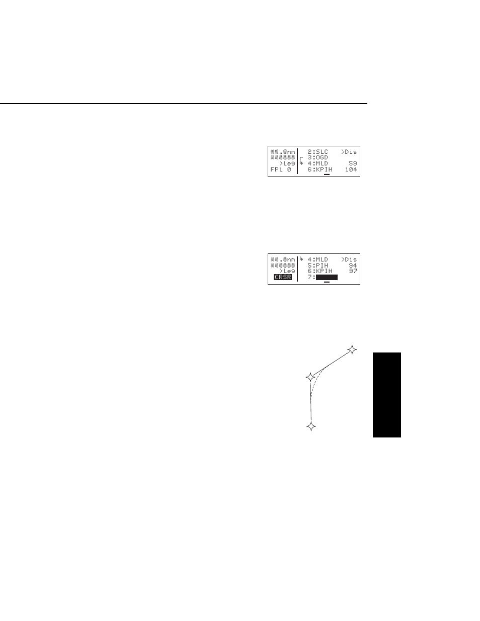 Turn anticipation and waypoint alerting | BendixKing KLN 35A - Pilots Guide System KLN 35A User Manual | Page 112 / 179
