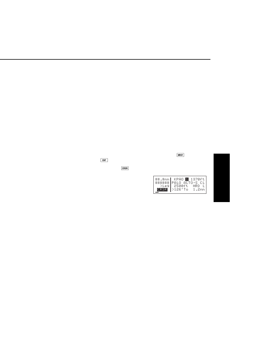 Viewing the nearest special use airspaces | BendixKing KLN 35A - Pilots Guide System KLN 35A User Manual | Page 64 / 179