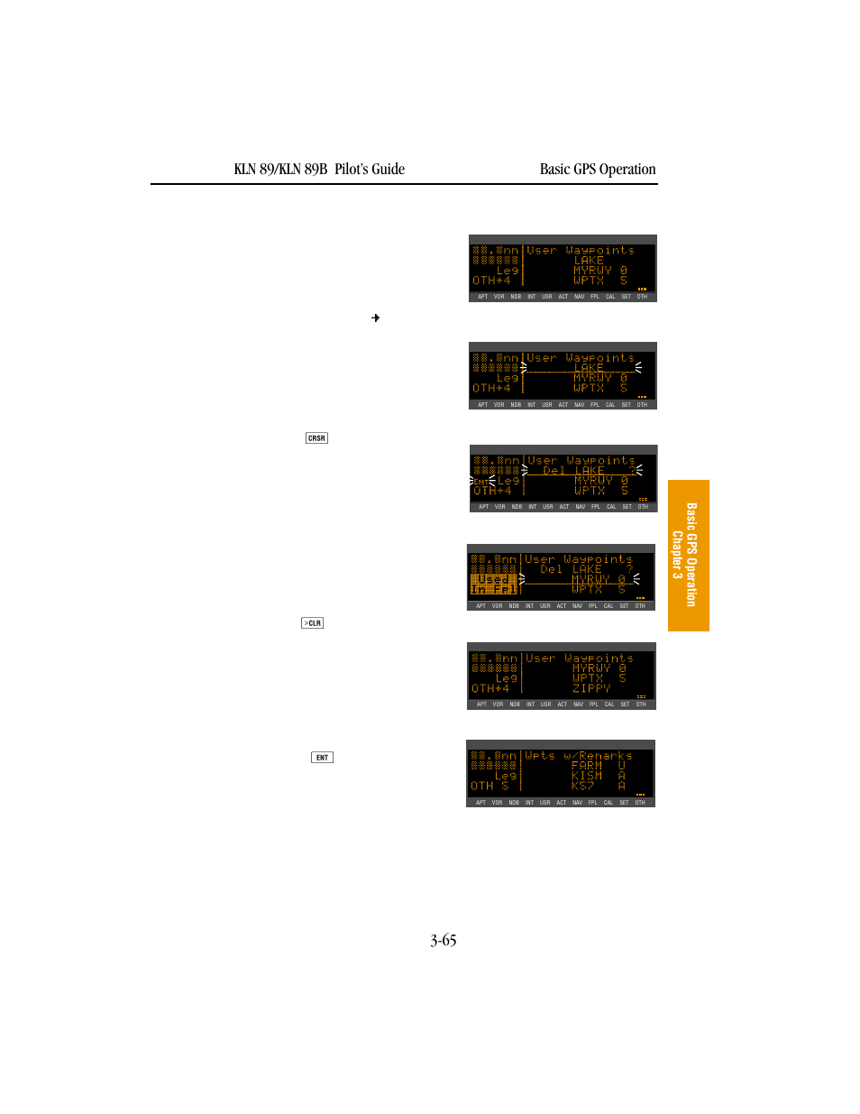 BendixKing KLN 89B - Pilots Guide User Manual | Page 102 / 246