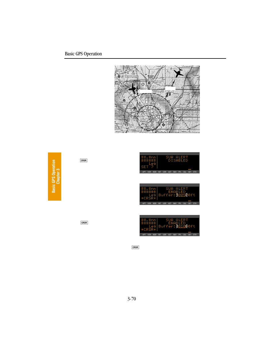 Basic gps operation 3-70 | BendixKing KLN 89B - Pilots Guide User Manual | Page 107 / 246
